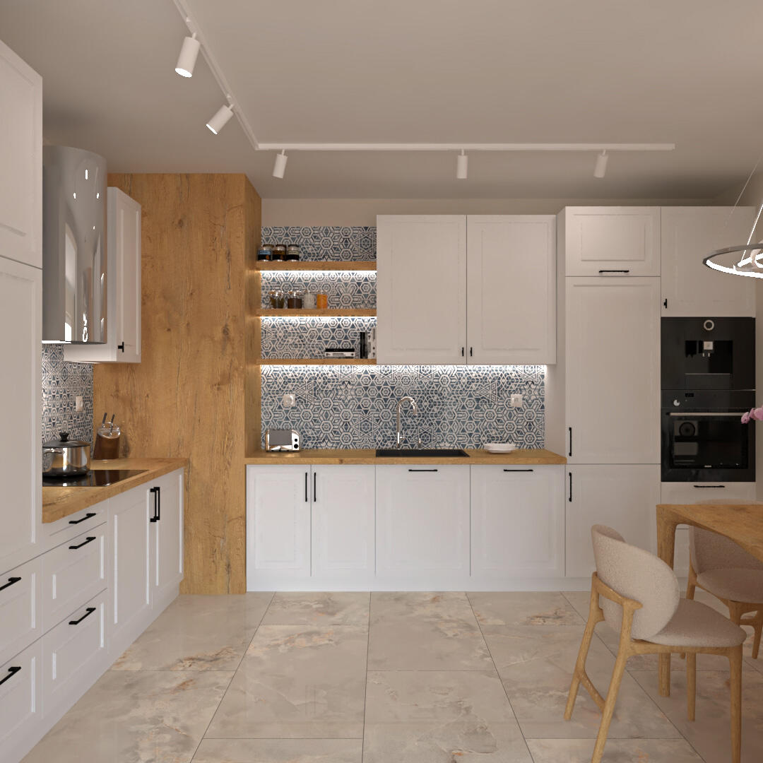 AG Architektura - projekt wnętrz domu w Radwanicach