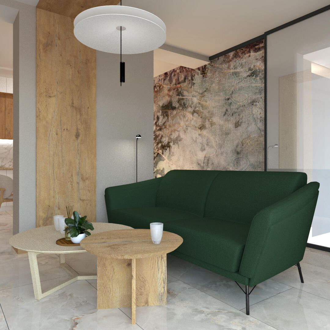 AG Architektura - projekt wnętrz domu w Radwanicach
