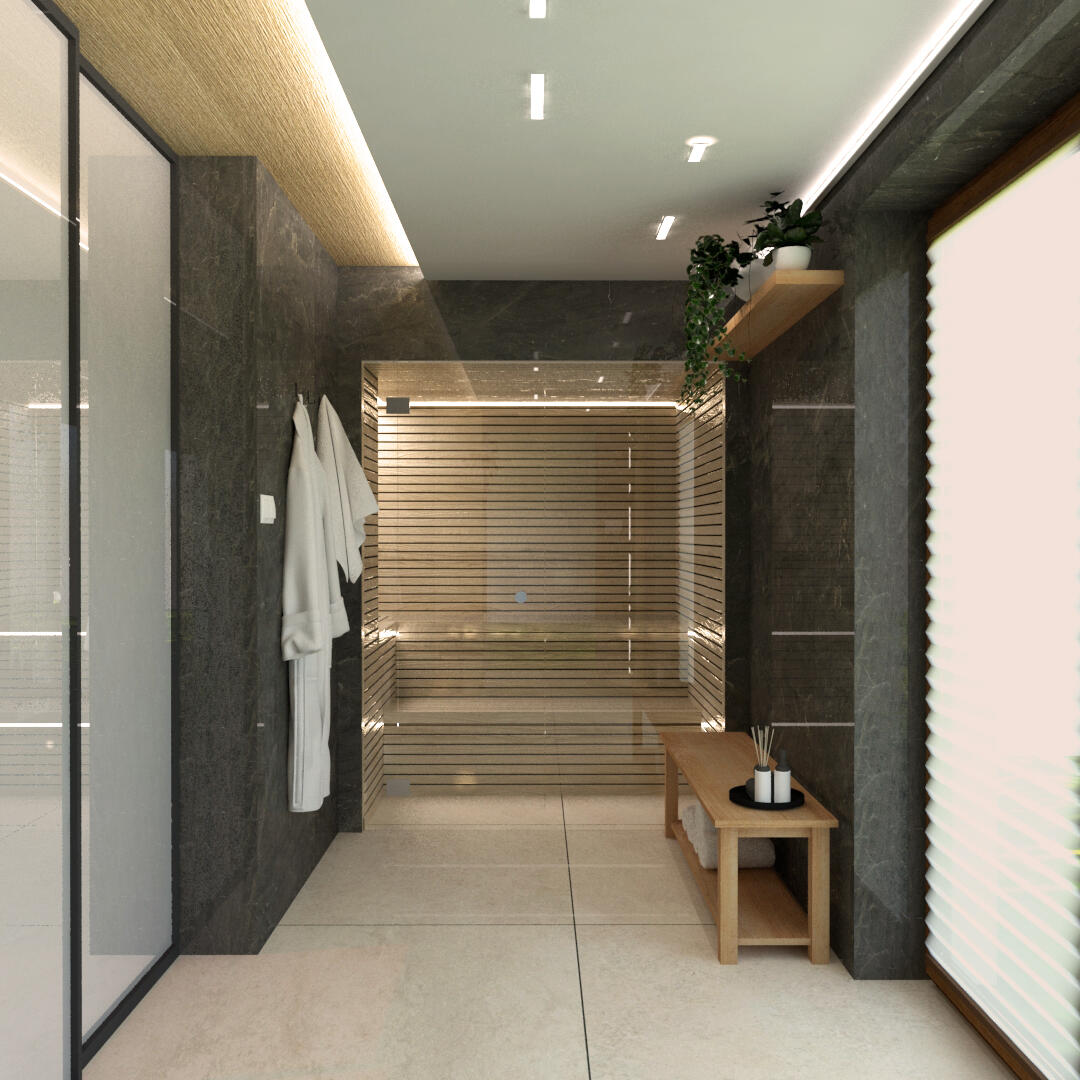 AG Architektura - projekt wnętrz domu w Radwanicach