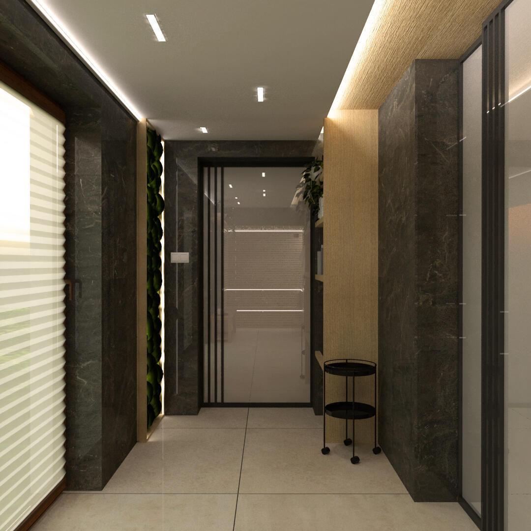 AG Architektura - projekt wnętrz domu w Radwanicach