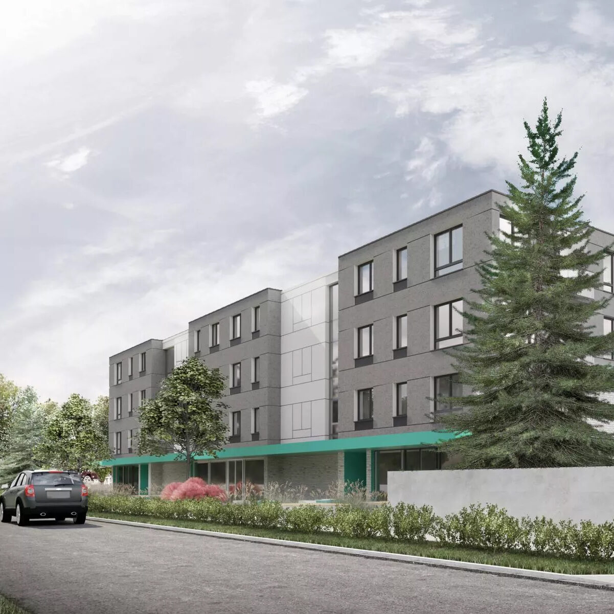 AG Architektura - Projekt budynku wielorodzinnego we Wrocławiu